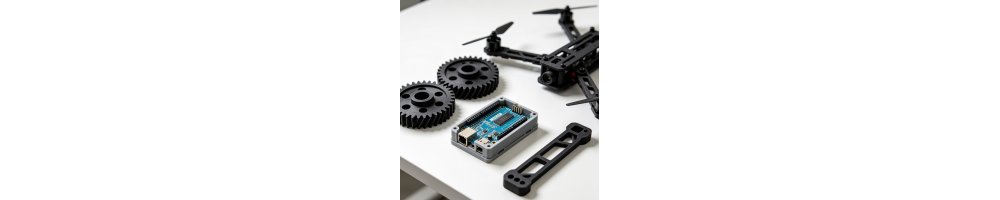 Prototypage technique 3D — pièces mécaniques, boîtiers, engrenages | miniFAB3D
