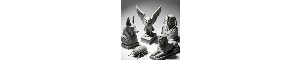Figurines Mythologie Égyptienne imprimées 3D | MiniFAB3D