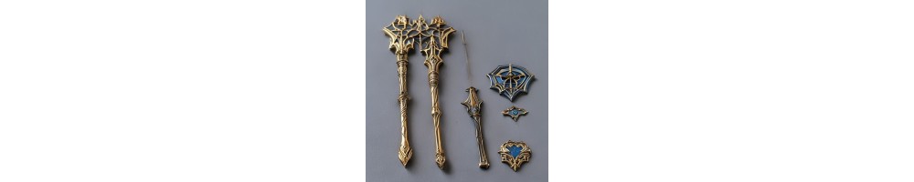 Petits props & accessoires cosplay 3D | MiniFAB3D