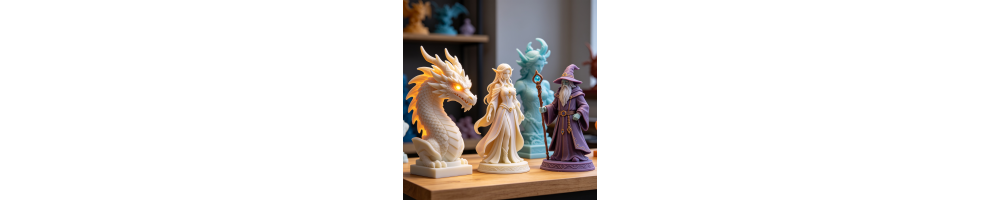Bustes et Sculptures 3D - Figurines Historiques